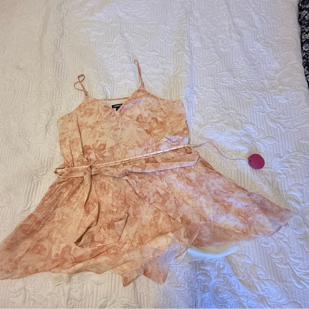 Express Blush Floral Dress